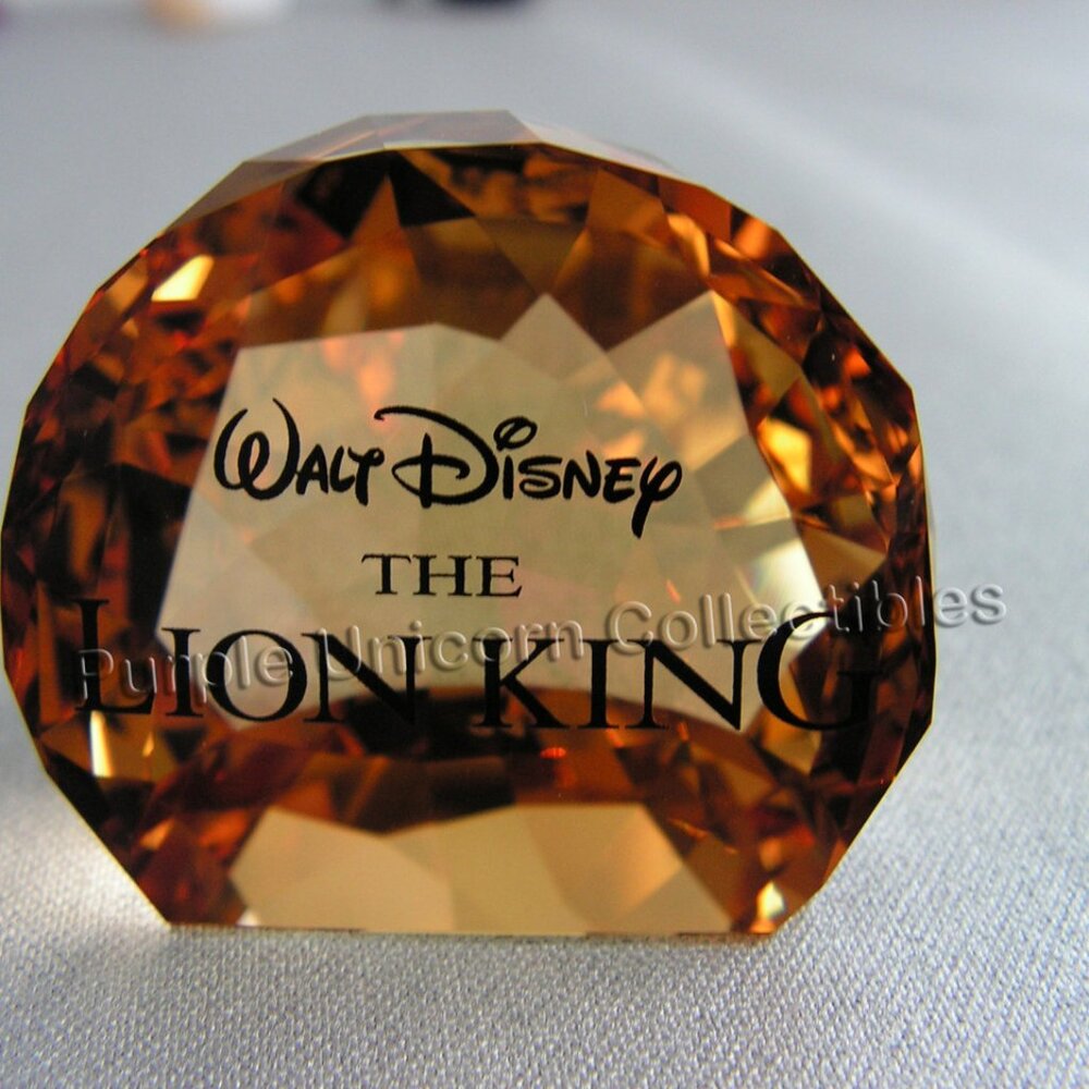 Swarovski Crystal Disney Lion King Title Plaque 1055087